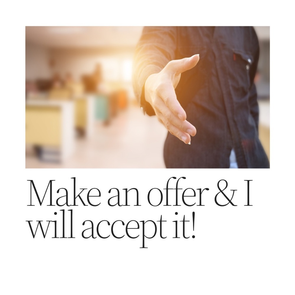 Please make an offer